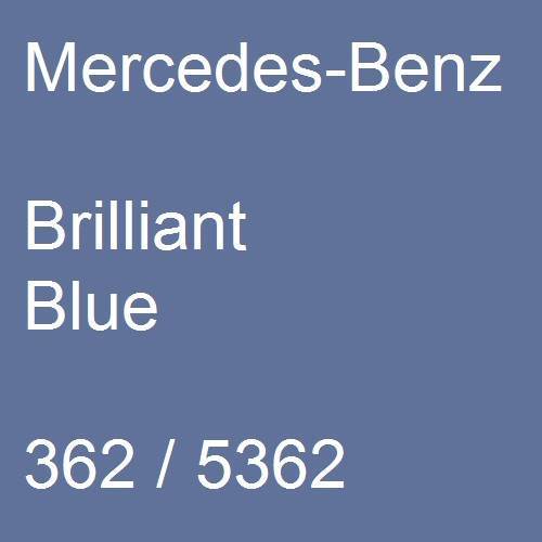 Mercedes-Benz, Brilliant Blue, 362 / 5362.